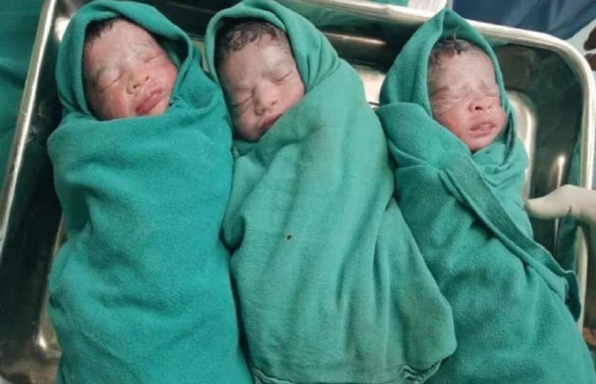 महिला ने दिया तीन बच्चों को जन्म! जच्चा-बच्चा सभी स्वस्थ,दो बेटी और एक बेटे की गूंजी किलकारी